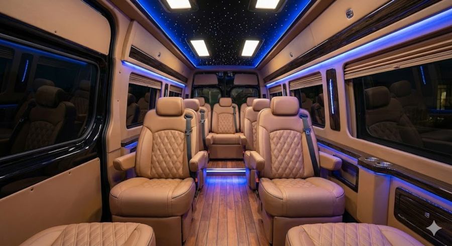 Mercedes Sprinter VIP Spacious Interior